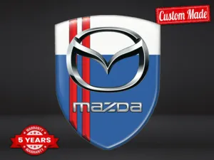 Mazda Adesivi Logo Aziendali Resistenti Edizione Limitata